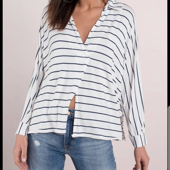 Free people striped top - Picture 2 of 2